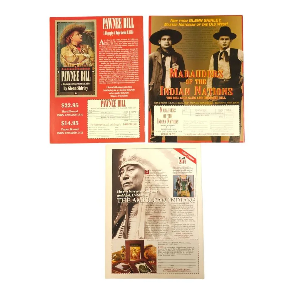 Old West Magazine Lot Of 3 Summer Fall Winter 1994 Editions Western